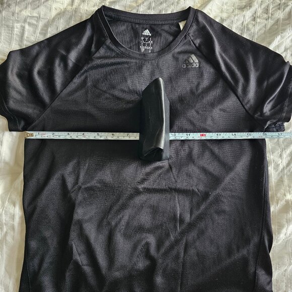 Adidas Climalite Short-sleeve Short - Black - Sz S - Picture 11 of 11